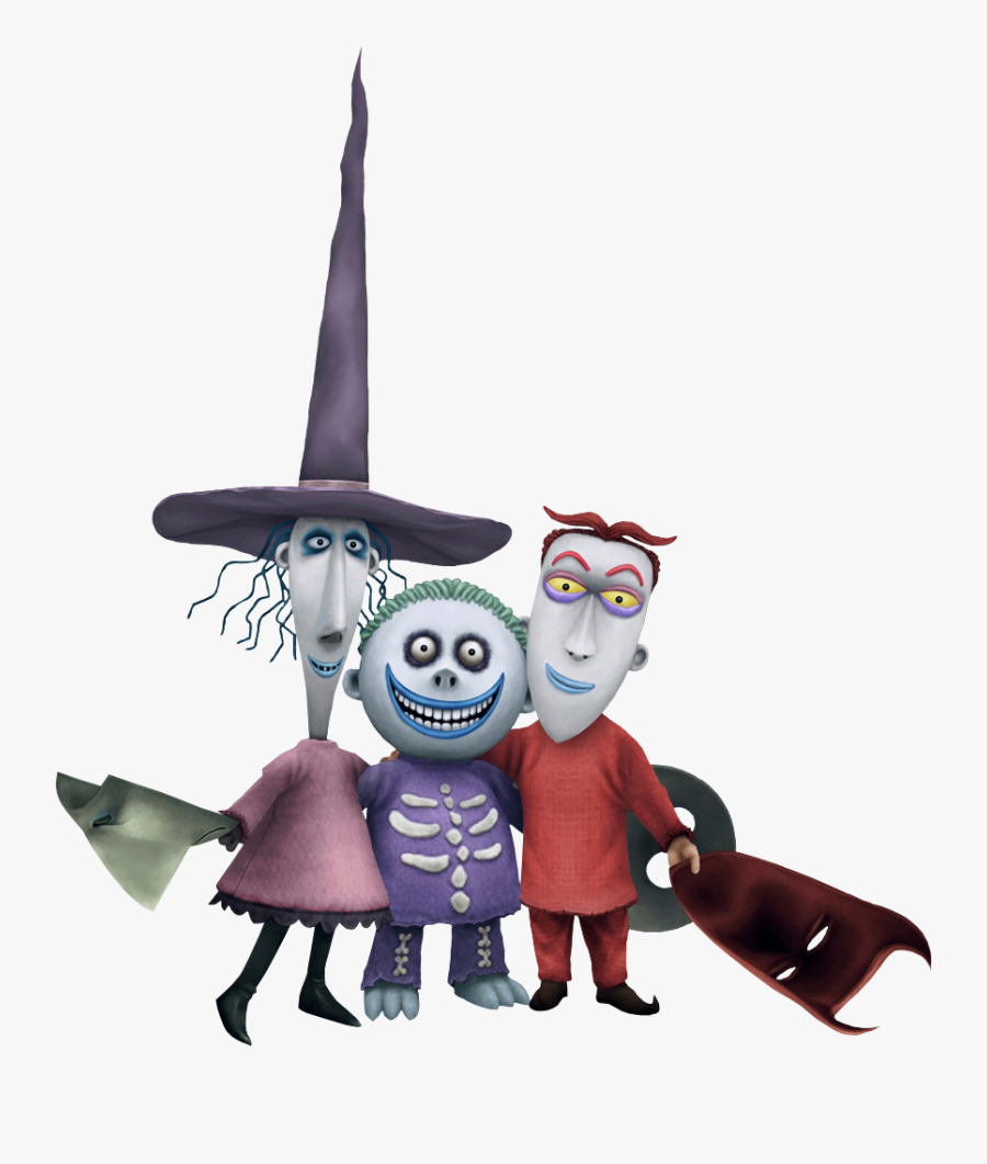 Halloween Town Kingdom Hearts - Witch From Nightmare Before Christmas, Transparent Clipart