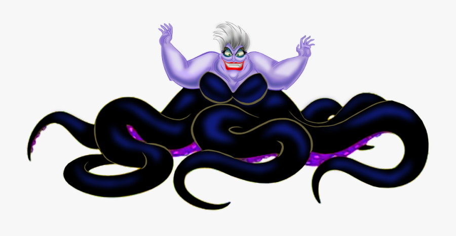 Five Times Ted Cruz Resembled Disney Villains - Ursula The Little Mermaid Png, Transparent Clipart