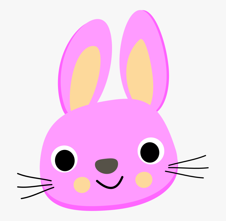 Head Clipart Easter Bunny, Transparent Clipart