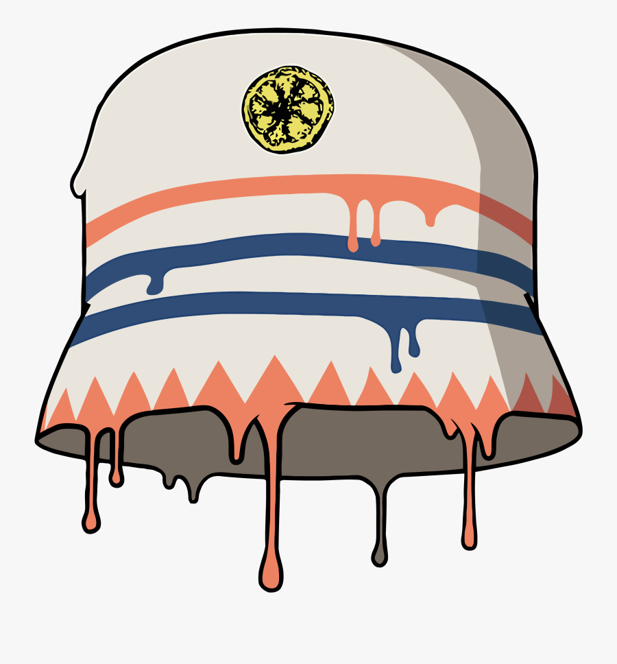 The Stone Roses Reni Dripping Paint Bucket Hat Design - Stone Roses Logo Hd, Transparent Clipart