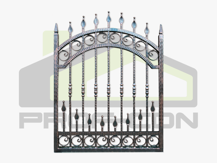 Gate Clipart Wrought Iron - Gate, Transparent Clipart