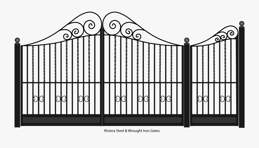 Steel Gate Png, Transparent Clipart