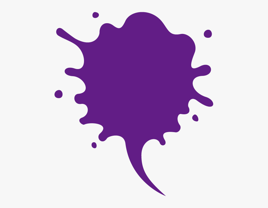 Purple Fall Leaves Clip Art - 吹き出し 怖い, Transparent Clipart