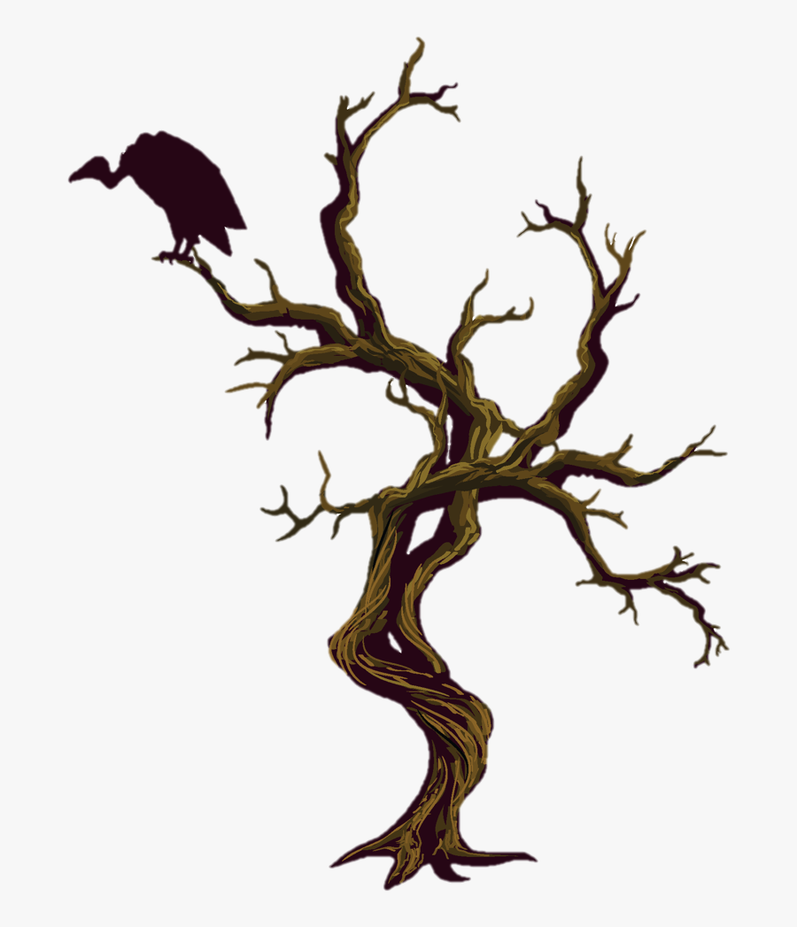 Elk Cave Art - Dead Tree Png Cartoon, Transparent Clipart