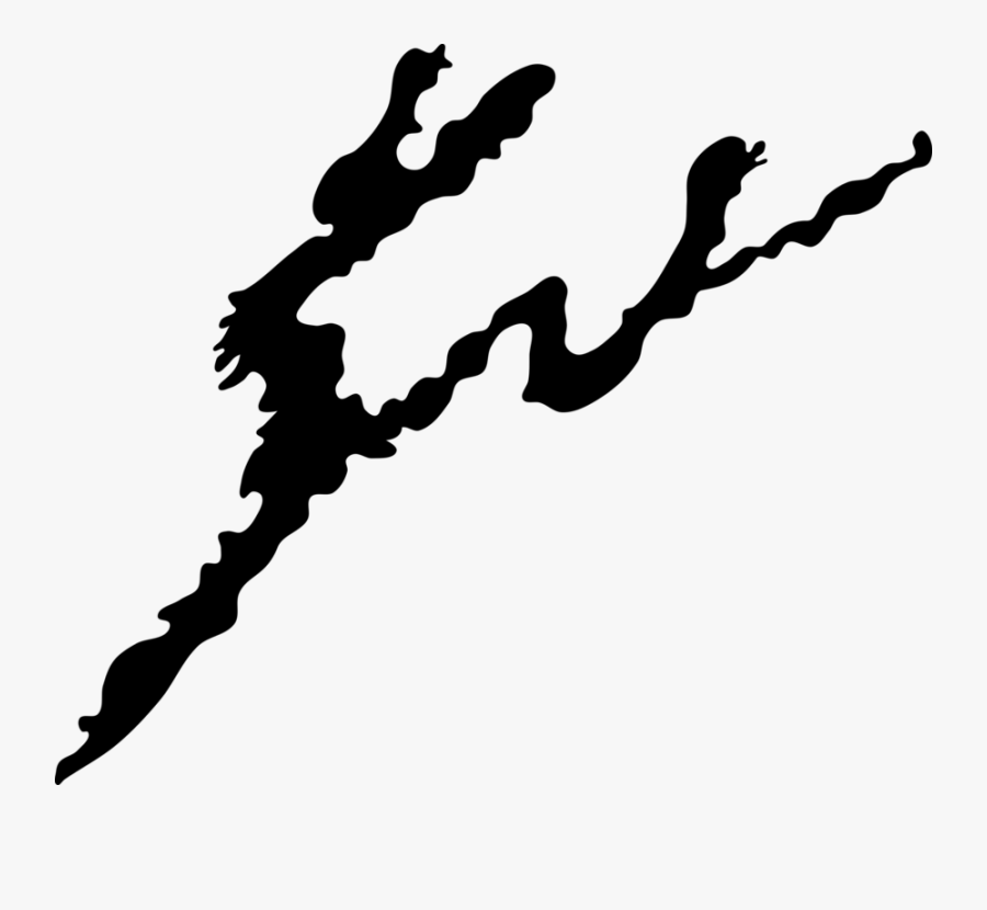 Silhouette,monochrome Photography,tree - Clip Art, Transparent Clipart