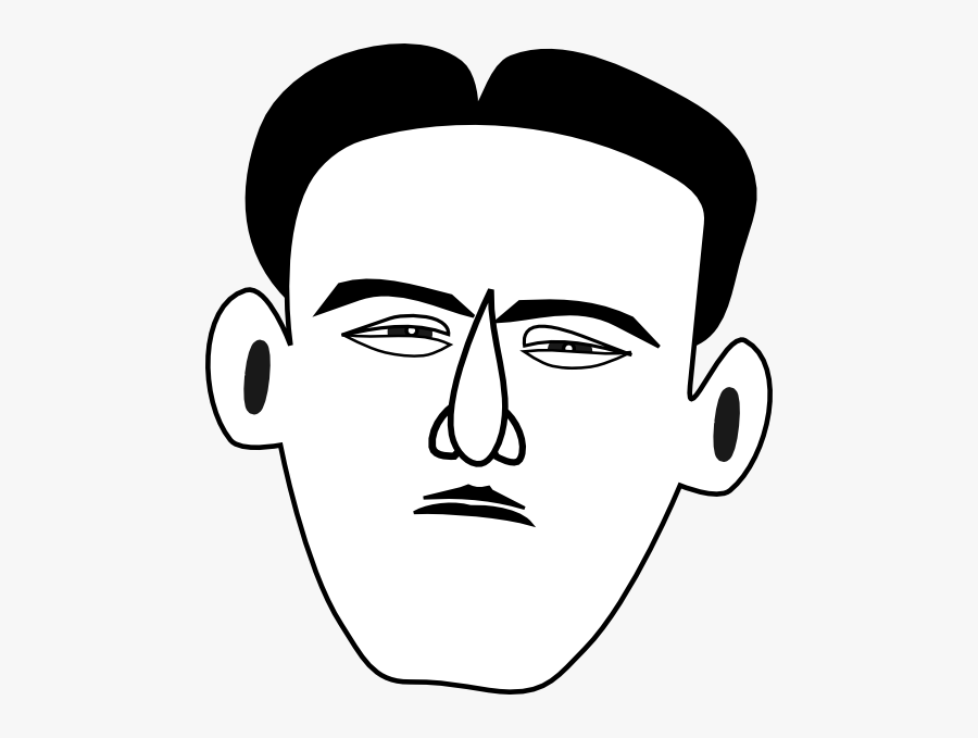 Timid Face Svg Clip Arts - Dad Black And White Clipart, Transparent Clipart