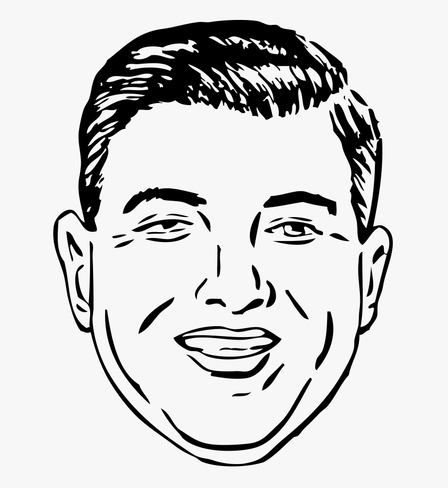 Short Round Face Clipart, Vector Clip Art Online, Royalty - Round Face Clip Art, Transparent Clipart