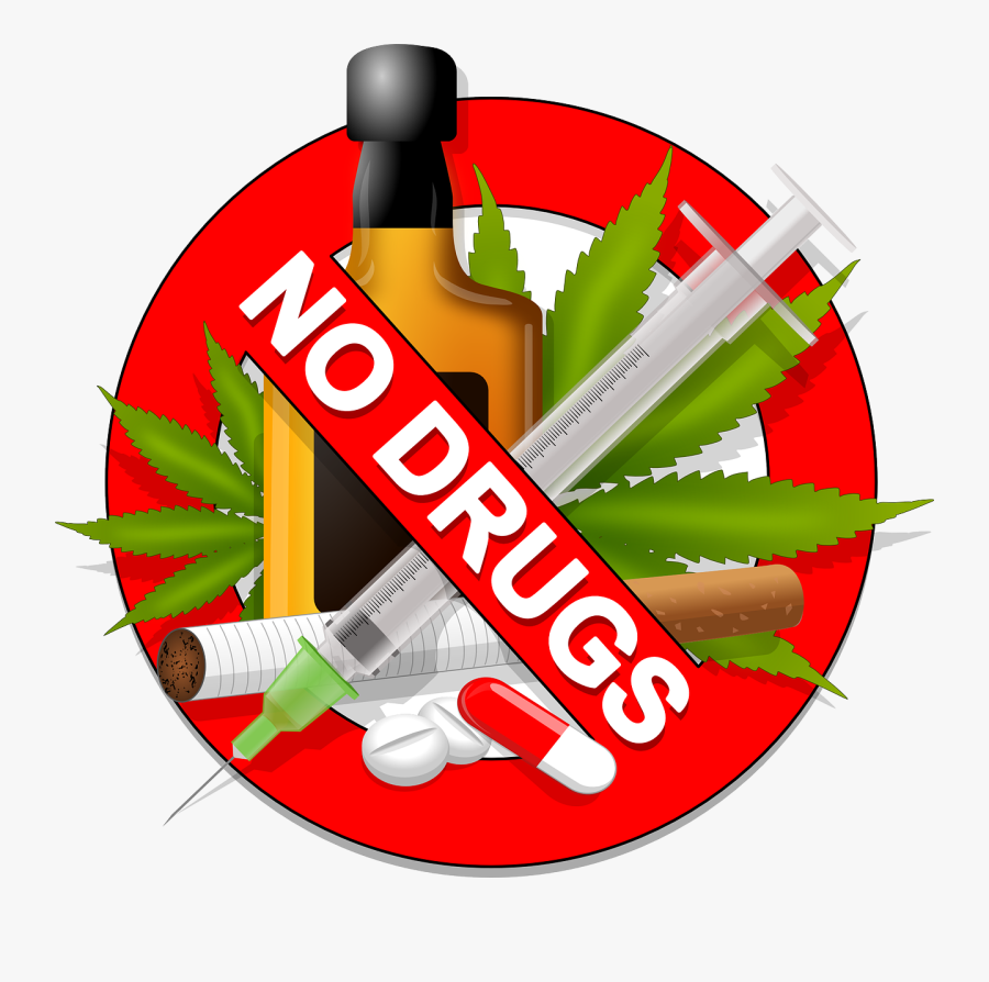 Thinking About Alternative Drug - Clipart No Drugs, Transparent Clipart