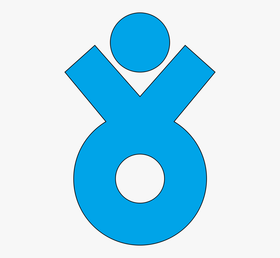 Symmetry,area,symbol - Blue Peace Sign, Transparent Clipart