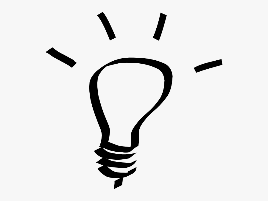 Ideas Clipart Black And White, Transparent Clipart