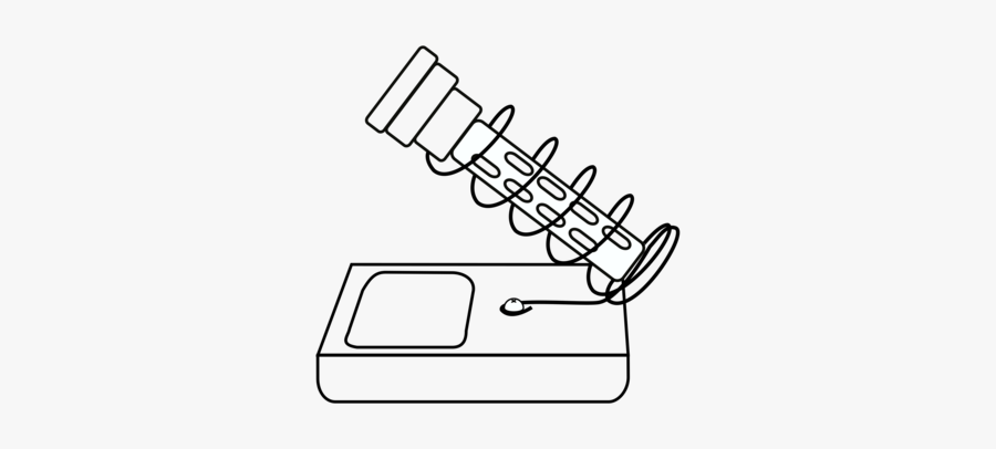 Rectangle,line Art,angle - Soldering Stand Drawing, Transparent Clipart