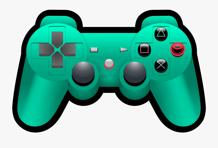 Playstation Controller Clip Art - Video Game Controller Clipart, Transparent Clipart
