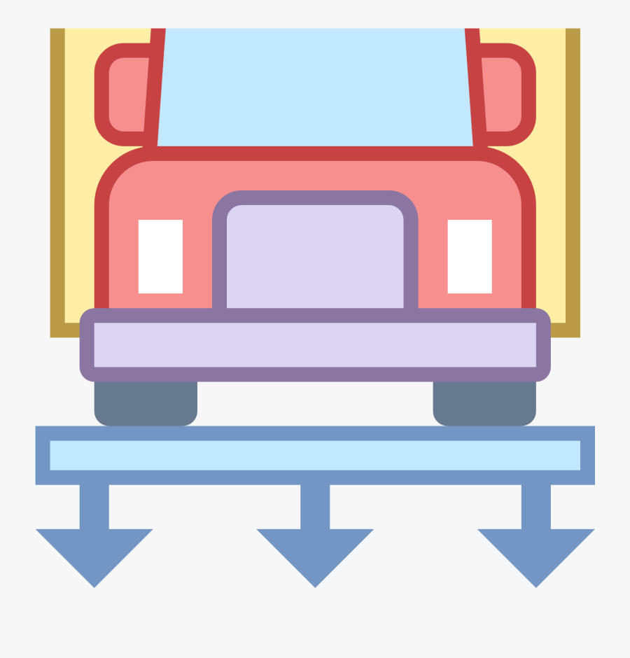 Weigh Station Icon, Transparent Clipart