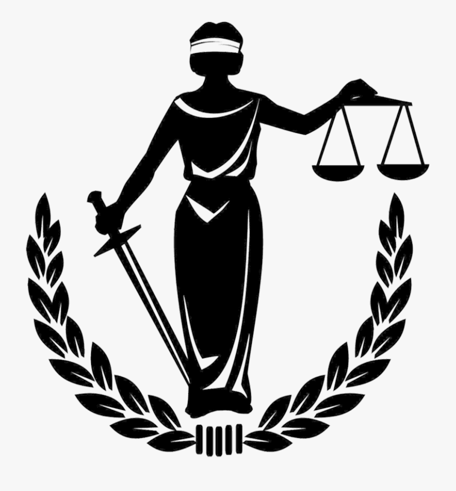 Ladyjustice - Symbol For Natural Rights, Transparent Clipart