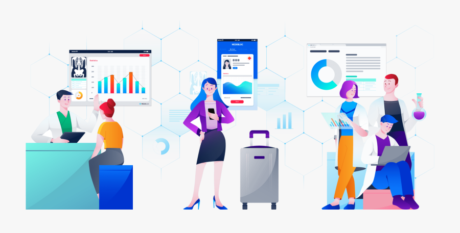 Impact Of Blockchain - Graphic Design, Transparent Clipart