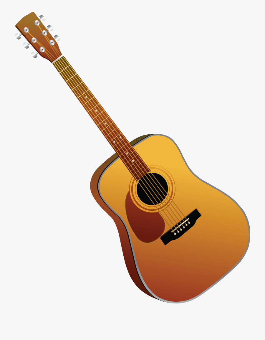 Guitar Png Clipart - Cartoon Guitar Png, Transparent Clipart