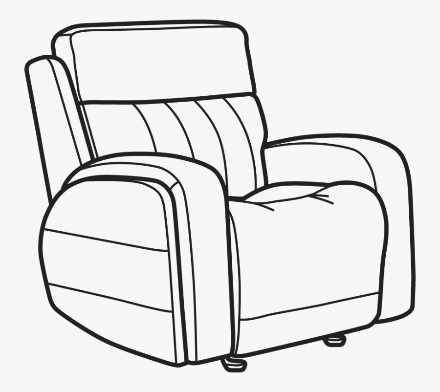 Pin Recliner Clipart - Club Chair, Transparent Clipart