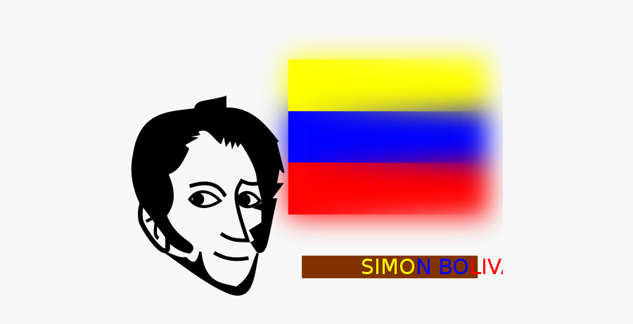 Simon Bolivar - Graphic Design, Transparent Clipart