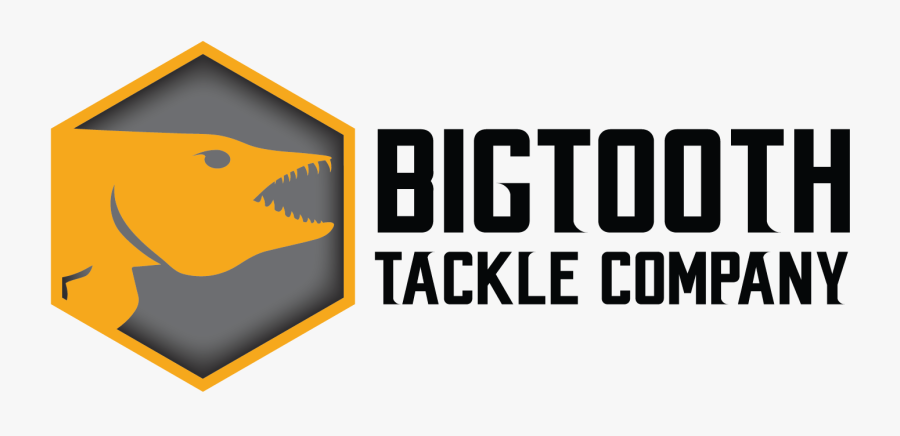 Bigtooth Logo Horizontal-01 - Bigtooth Tackle Logo, Transparent Clipart