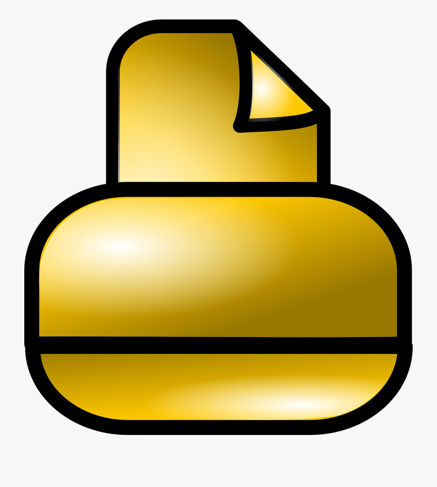 Computer Printer Laser Free Photo - Printer, Transparent Clipart