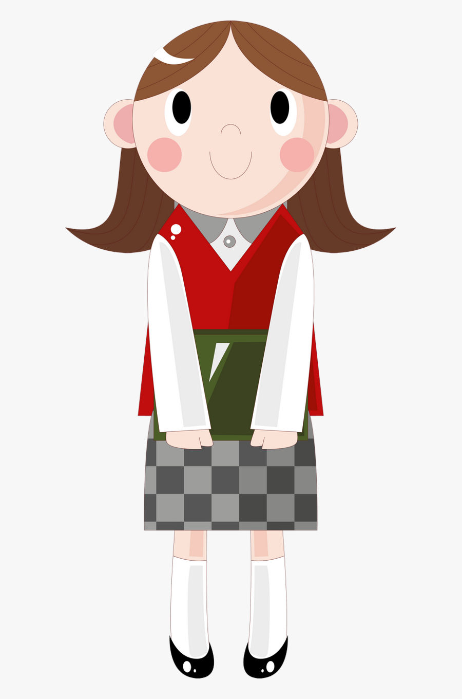Girl Student Cartoon Png Free Transparent Clipart Clipartkey