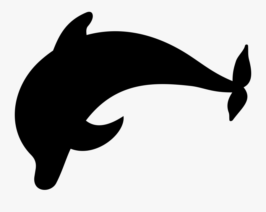 Clip Art Vector Graphics Dolphin Silhouette Free Content - Dolphin Silhouette Png, Transparent Clipart