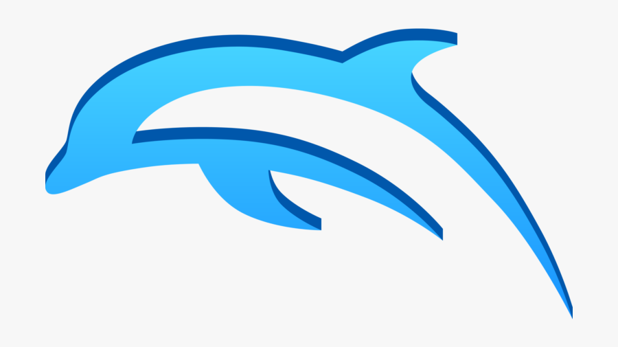 Clip Art Dolphin - Dolphin Emulator Logo Png, Transparent Clipart
