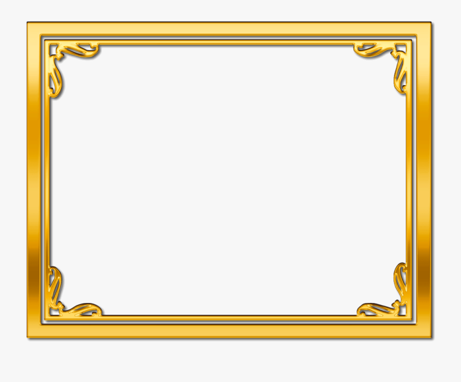 Certificate Frame Design Png- - Certificate Frame Design Hd, Transparent Clipart