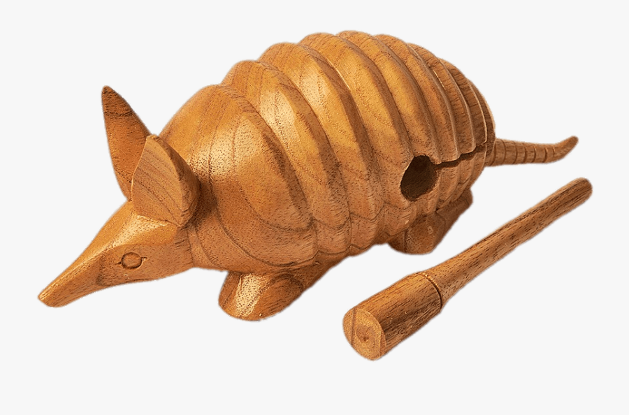 Wooden Armadillo Instrument - Insect, Transparent Clipart