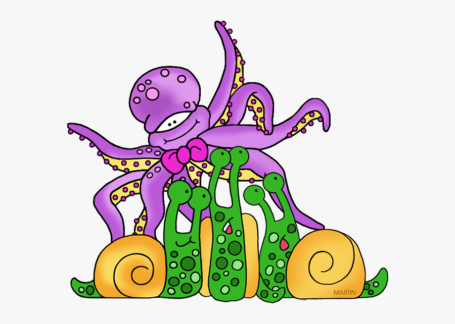 Animals Clip Art By - Mollusks Clipart, Transparent Clipart