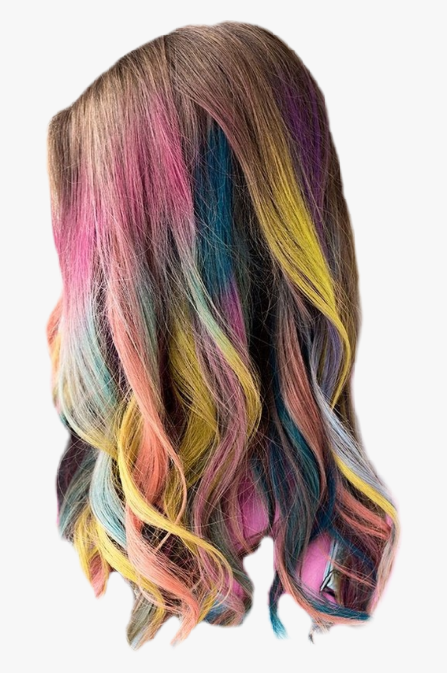 Very Interesting Hair Color 💇🌻🌲🌷🌹🐋 - Washable Hair Chalk For Kids, Transparent Clipart