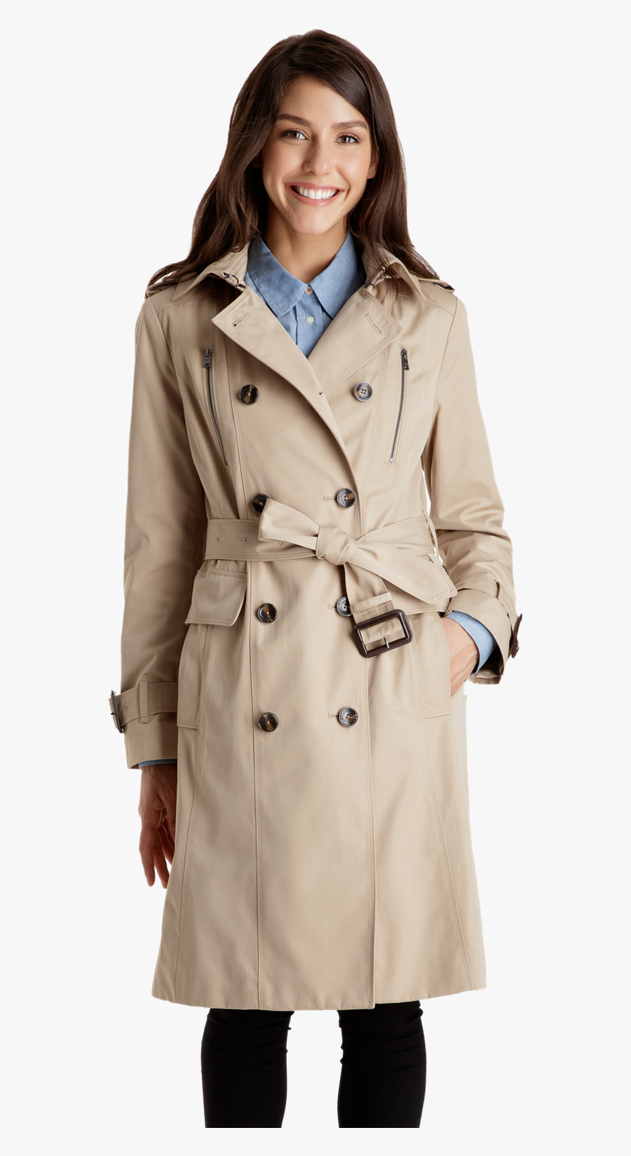 Fog Trench Png Clipart - 乾 濕 褸 綠色, Transparent Clipart