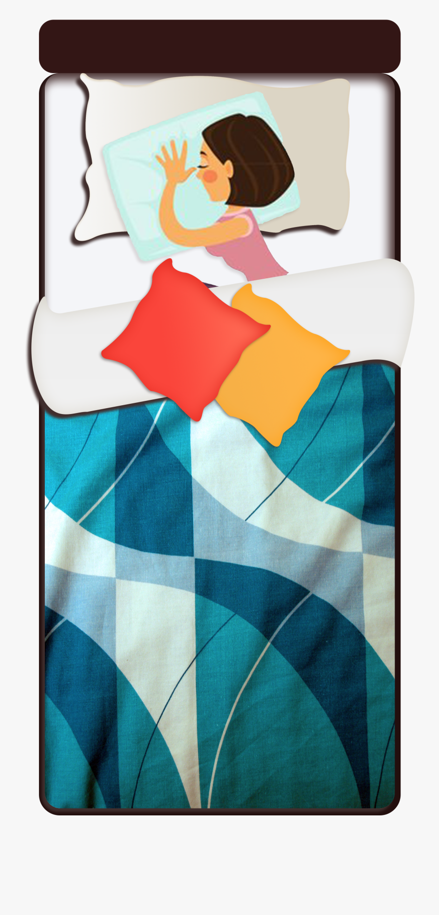 Twin Xl Size Bed - Patchwork, Transparent Clipart