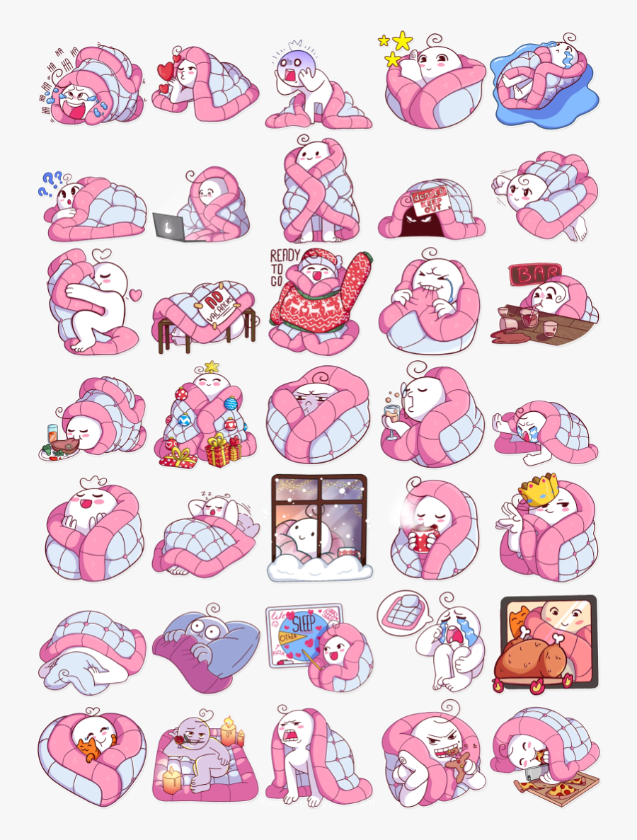 Transparent Blanket Clipart Png - Cartoon, Transparent Clipart