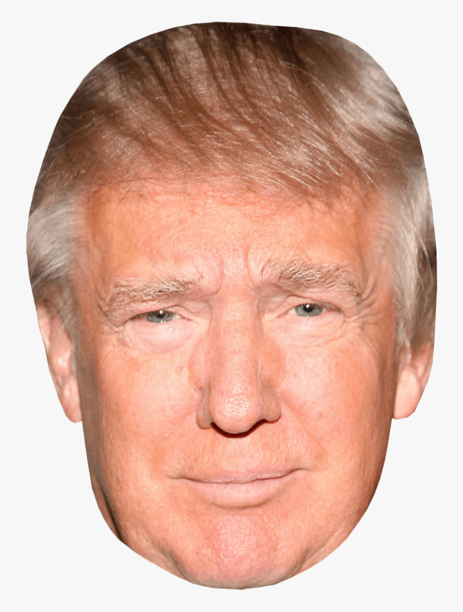 Donald Trump Face Png Image - Donald Trump Face Mask, Transparent Clipart