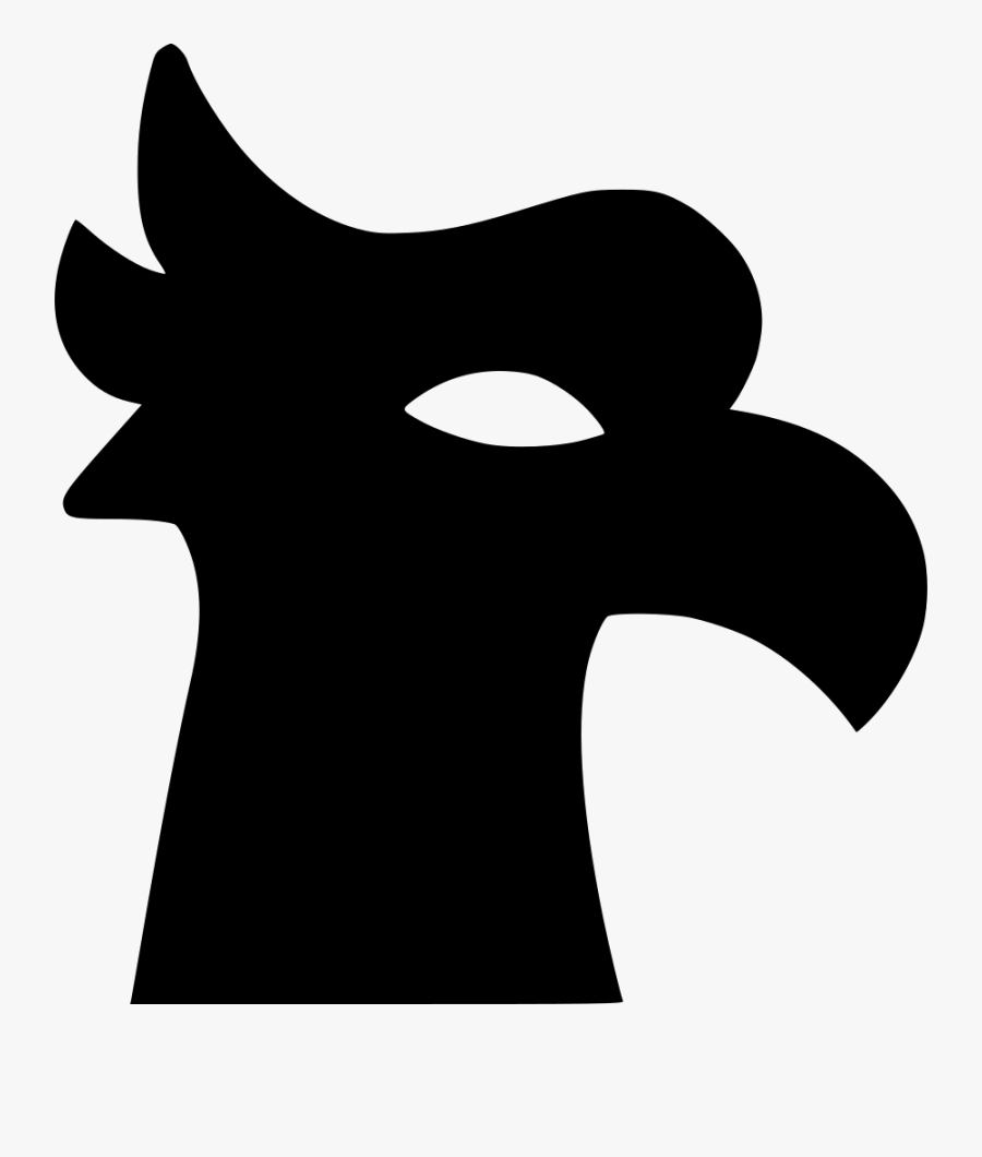 Bird Eagle Cock Rooster Head Beak Comments, Transparent Clipart