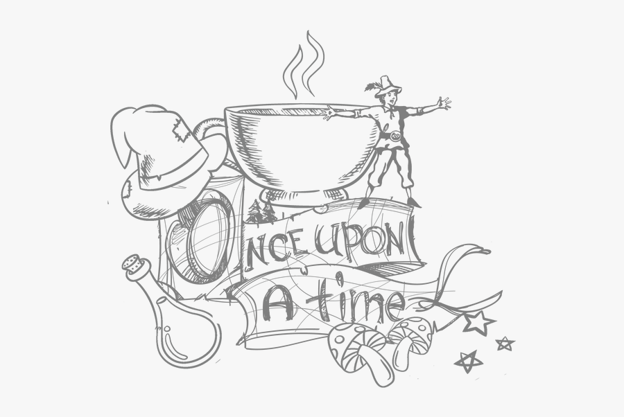 United-kingdom Tom Thumb - Fairytale Clipart Black And White, Transparent Clipart
