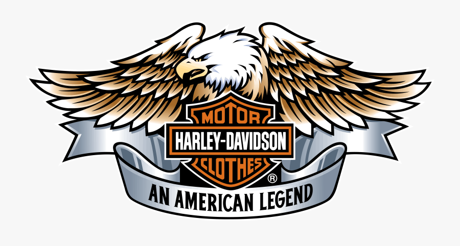 Clip Art Eagle Clipart Logo - Logo Harley Davidson, Transparent Clipart