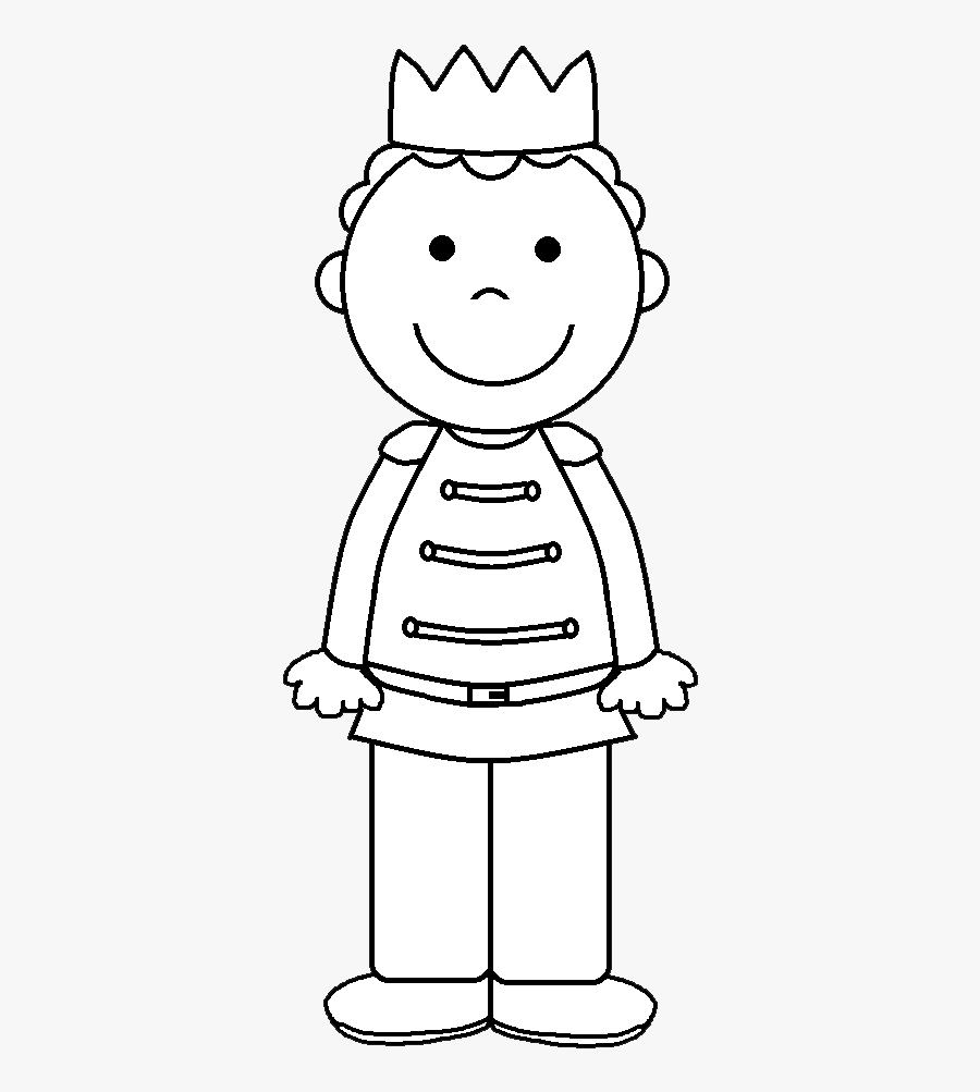 Prince Clipart Black And White Png, Transparent Clipart