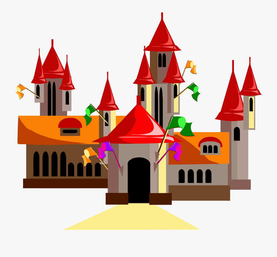 Transparent Fantasy Castle Png - Fairytale Castle Clipart, Transparent Clipart