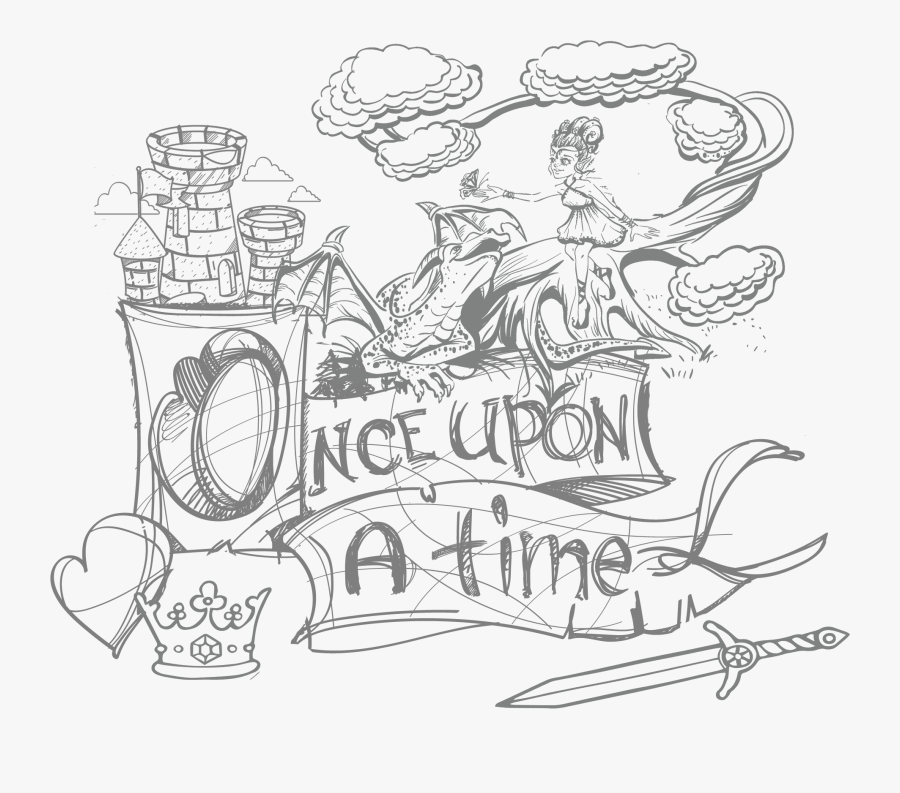 Poland The Wawel Dragon - Fairytale Clipart Black And White, Transparent Clipart