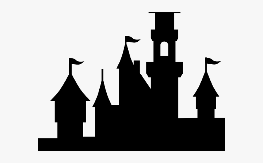 Disneyland Clipart Castel - Sleeping Beauty Castle Silhouette, Transparent Clipart