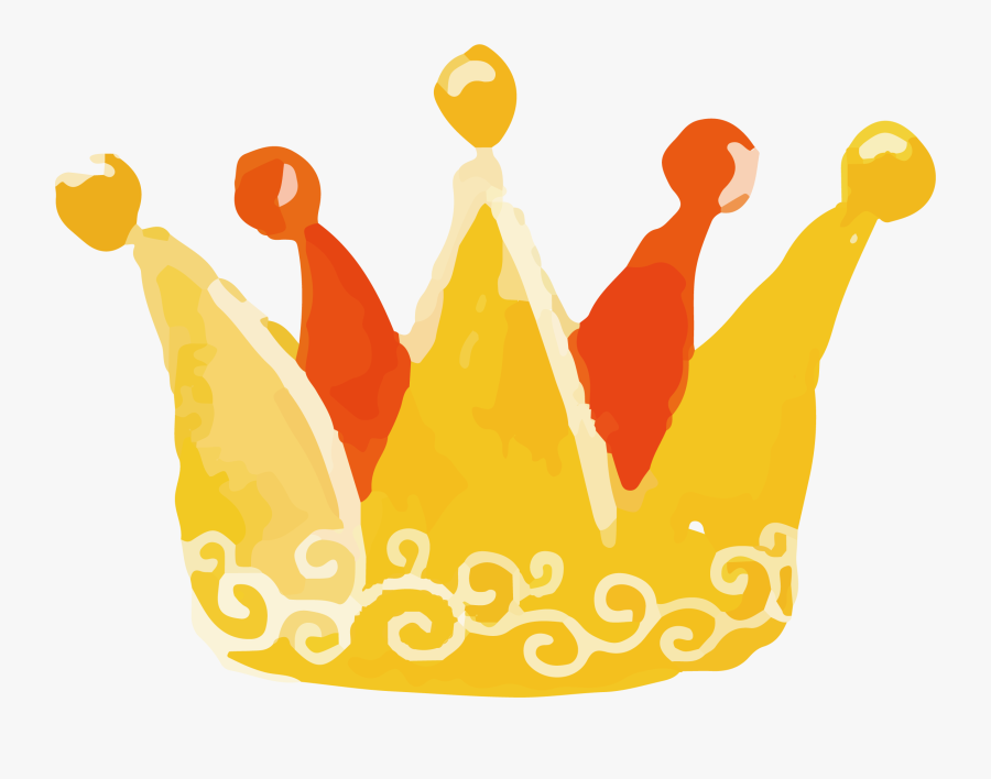 Fairytale Clipart Yellow Crown, Transparent Clipart