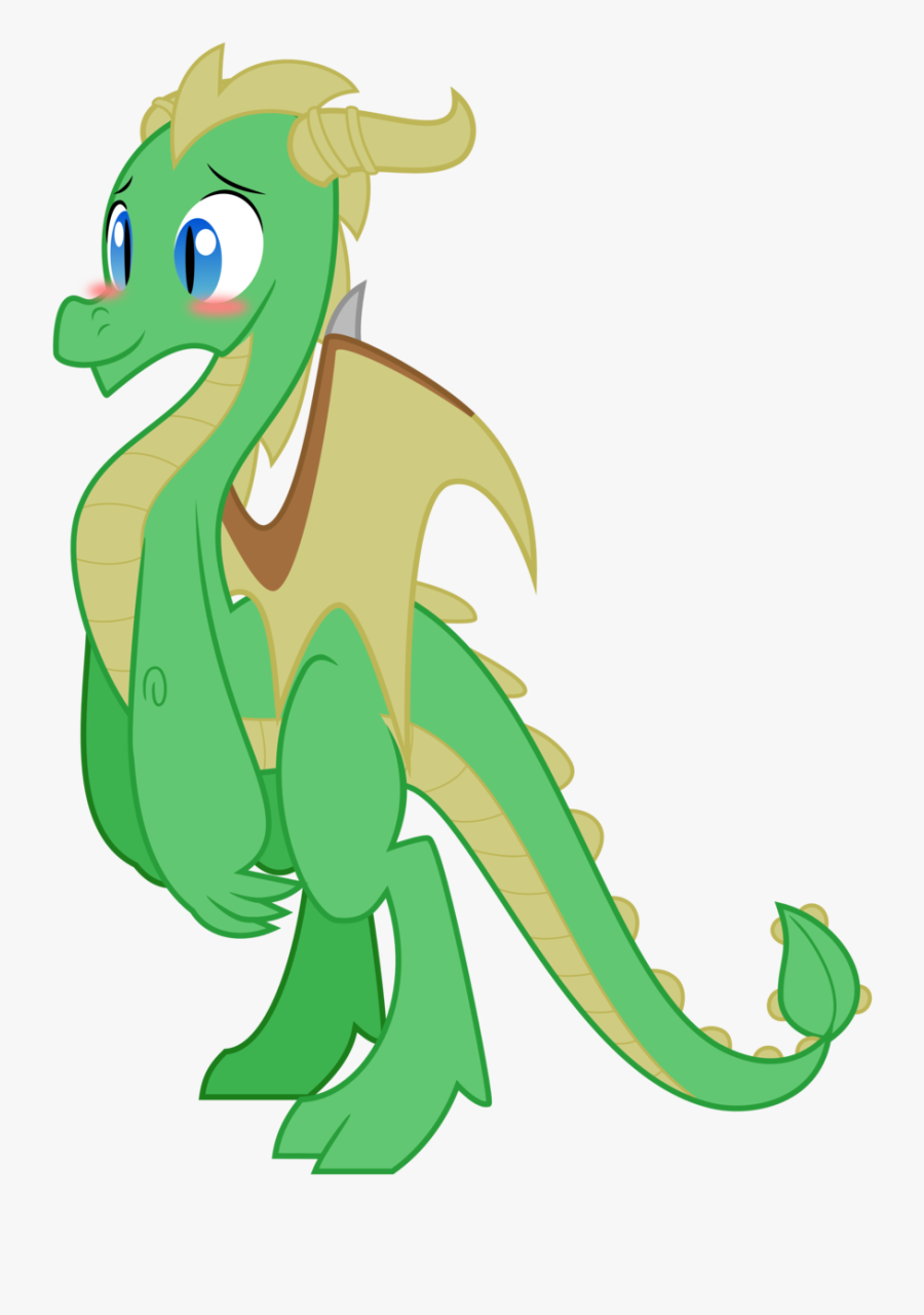 Fairytale Clipart Green Dragon - Mlp Dragon Base, Transparent Clipart