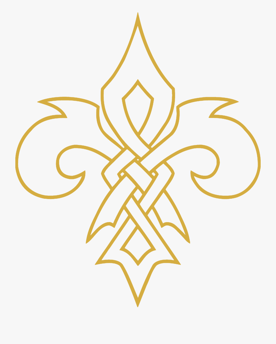 Tribal Fleur De Lis - Tribal Fleur De Lis Png, Transparent Clipart