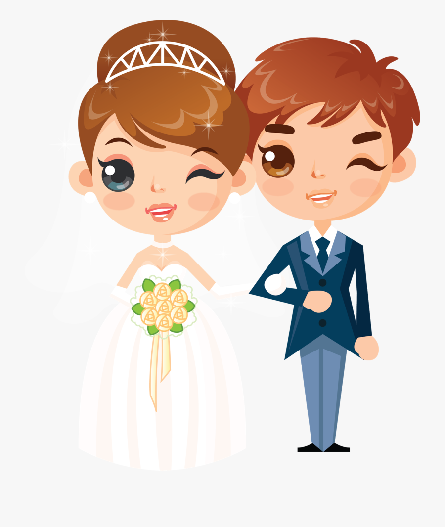 Groom Clipart Fairytale Wedding - Imagenes Para Invitaciones De Boda Animadas Png, Transparent Clipart
