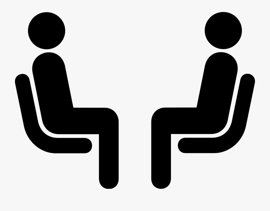 Human Resource Omer Adil - Interview Symbol, Transparent Clipart