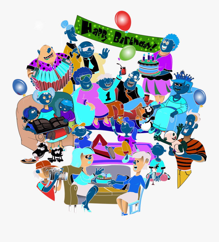 Families Clipart Extended Family, Transparent Clipart