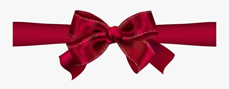 Christmas Bells With Red Bow Png Clip Art Image - Portable Network Graphics, Transparent Clipart