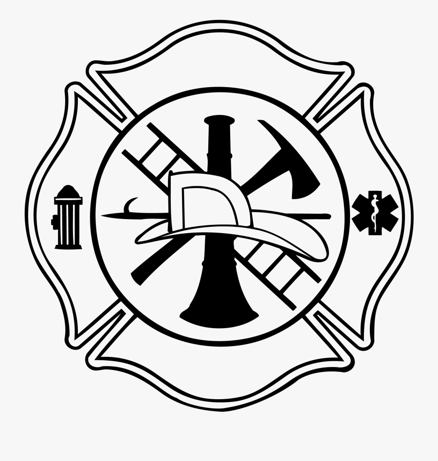 Silhouette Firefighters Clipart, Transparent Clipart